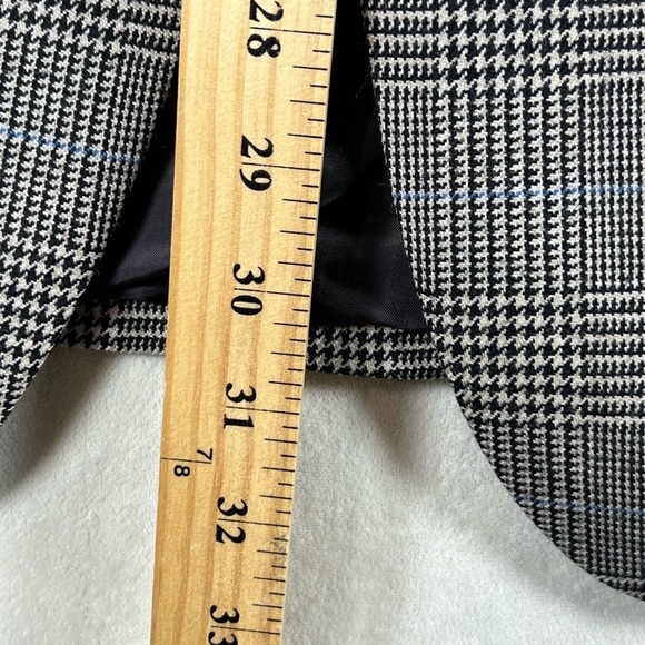 Brooks Brothers Madison 41R 100% Wool Saxxon Plaid Blazer BB Buttons Sport Coat - Picture 12 of 13